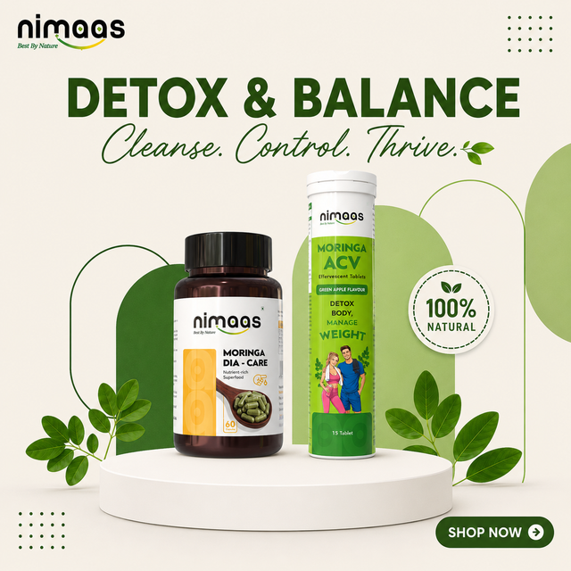 Nimaas Dia-Care + ACV Combo | Daily Health Support