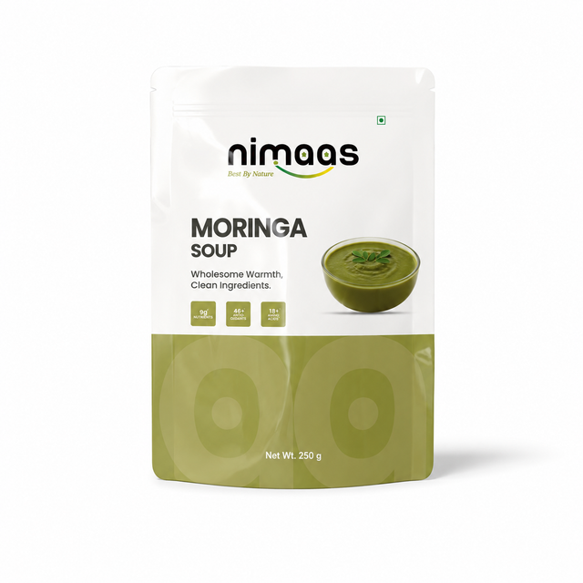 Nimaas Moringa Soup Mix | Light & Nourishing Superfood Soup | Farm-grown Moringa