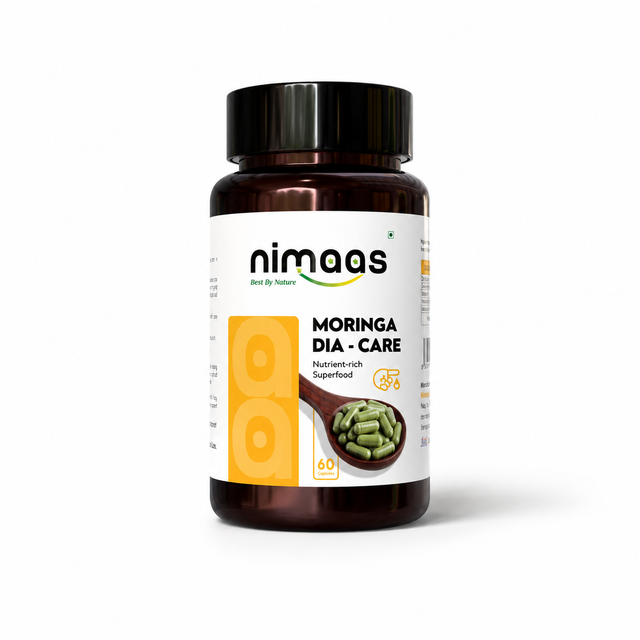 Nimaas Moringa Dia-Care Capsules (60 Tablets) | Blood Sugar Support