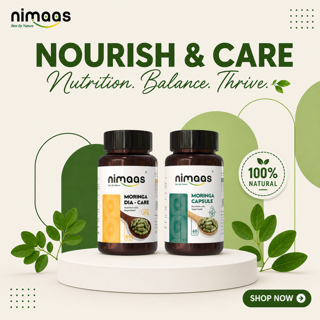 Nimaas Dia-Care + Capsule Combo | Wellness Support Pack