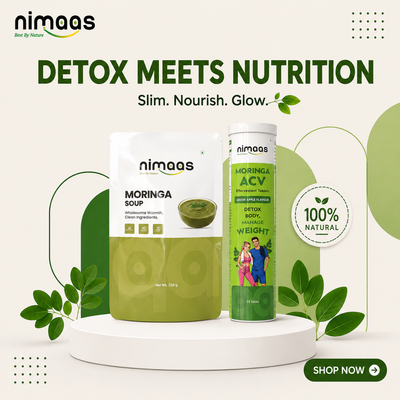 Nimaas Moringa Soup + ACV Combo | Detox & Daily Wellness Pack