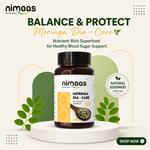 Nimaas Moringa Dia-Care Capsules (60 Tablets) | Blood Sugar Support
